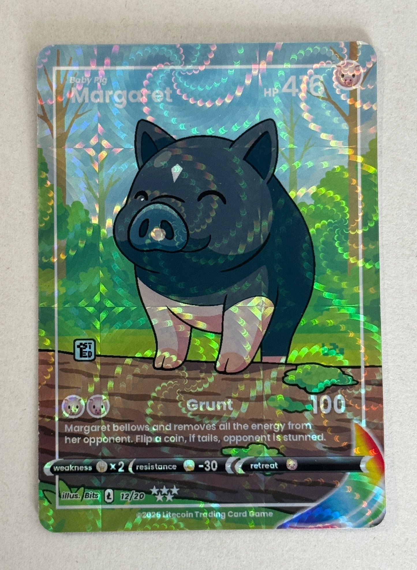 Margaret VIP Card (Swirl Foil)