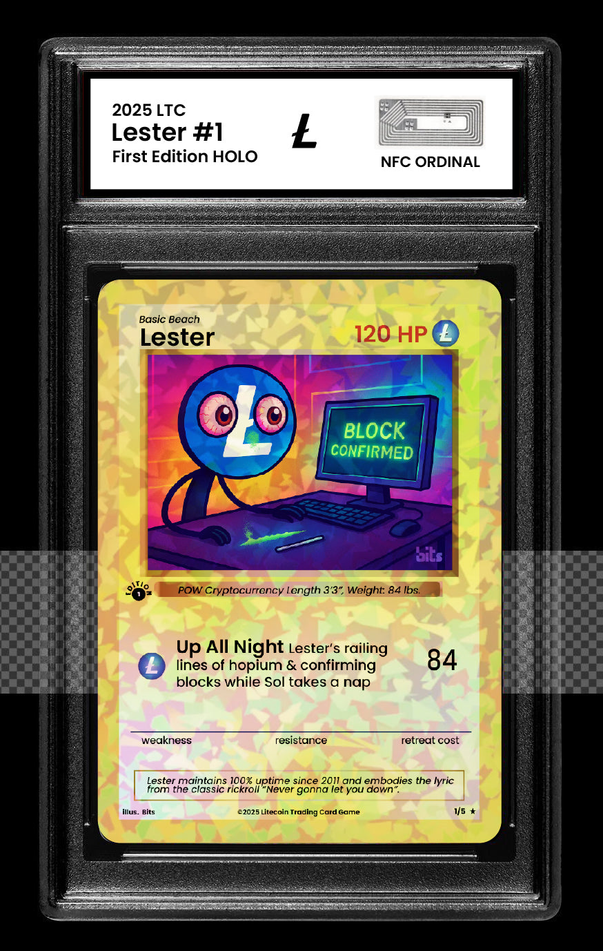 Lester Blind Slab Card (Preorder)