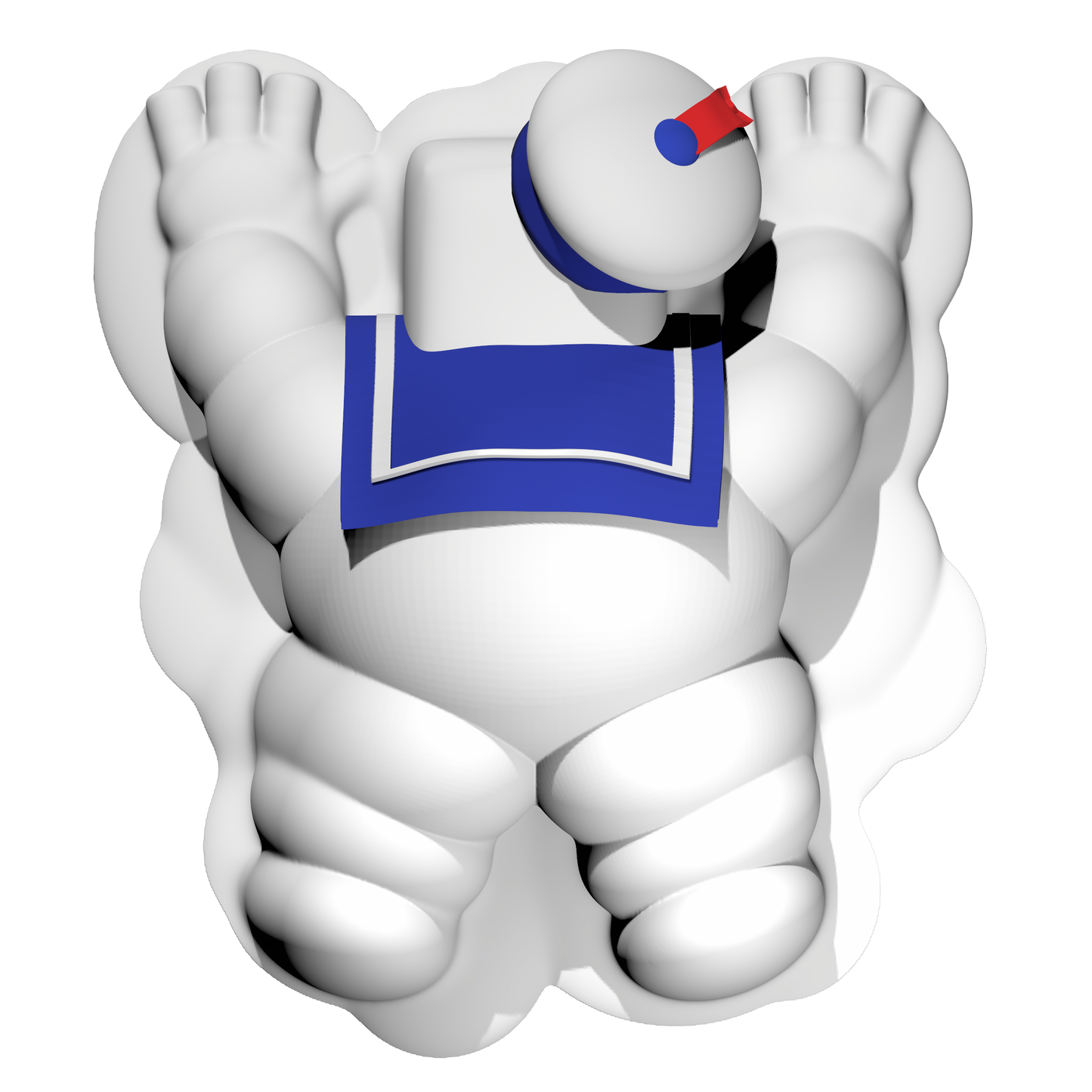 Stay Fluft - 4.5" (Solid Resin)
