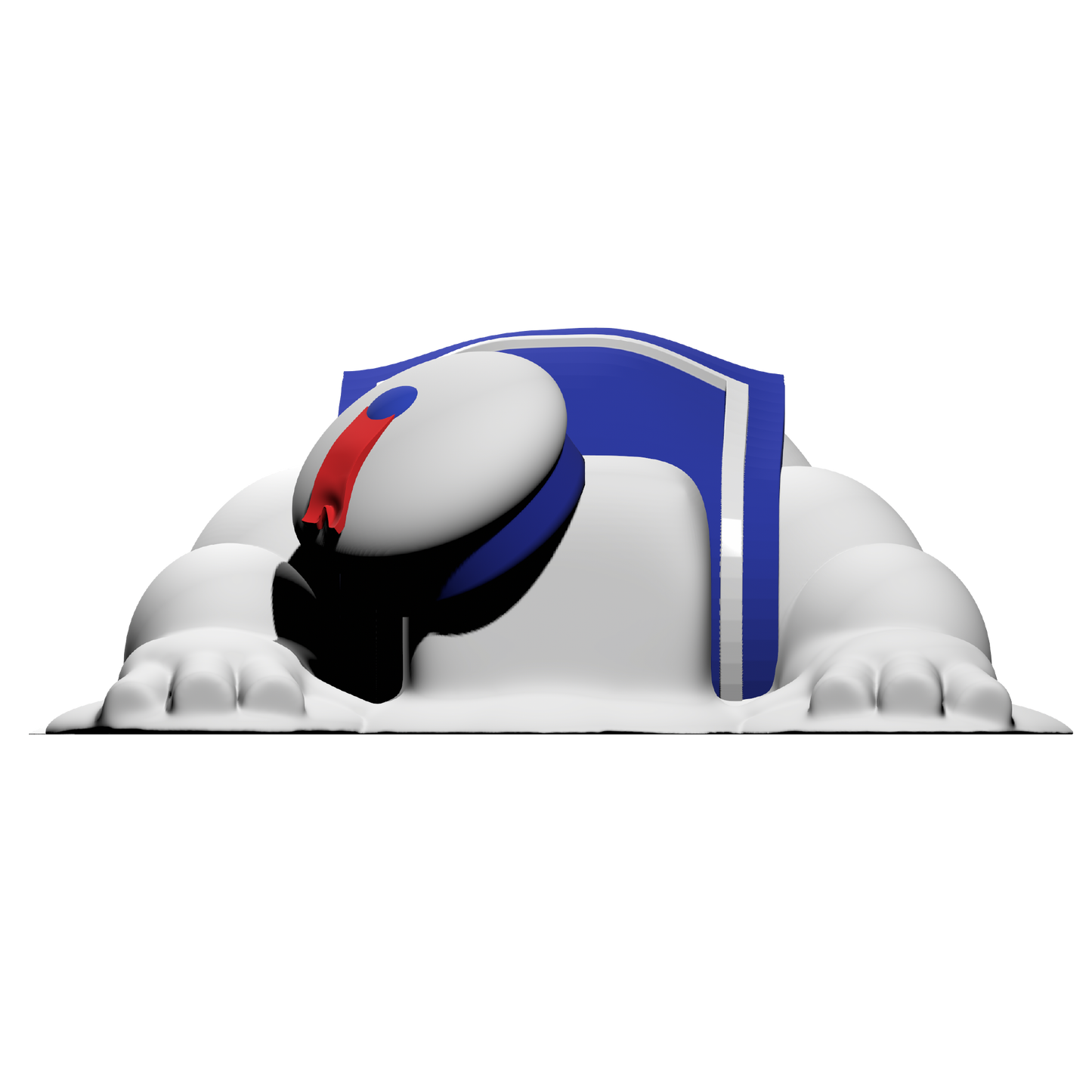 Stay Fluft - 4.5" (Solid Resin)