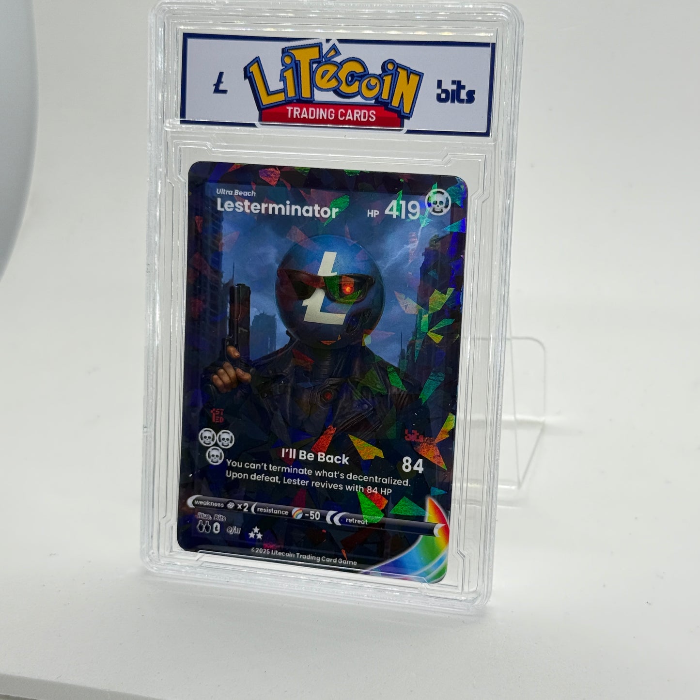 Litecoin Trading Card 1st Edition (Blind Card)