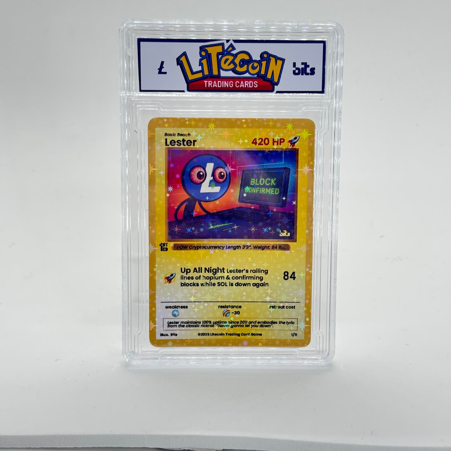 Litecoin Trading Card 1st Edition (Blind Card)