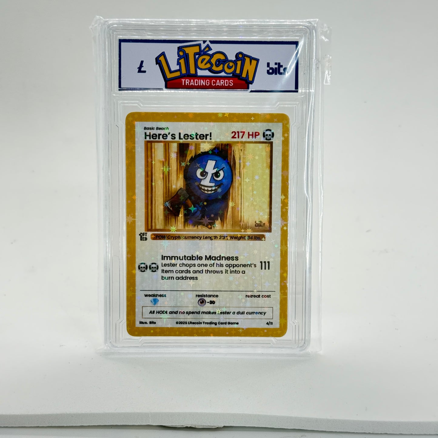 Litecoin Trading Card 1st Edition (Blind Card)
