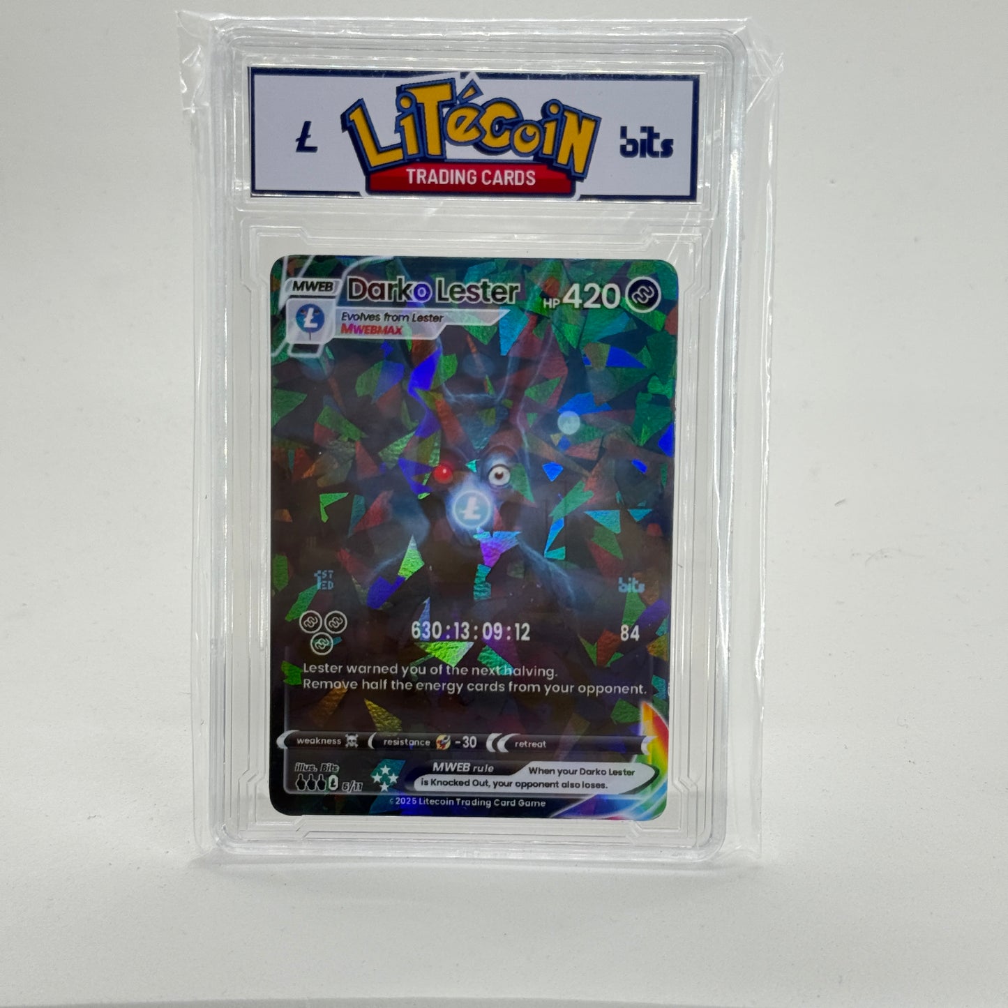 Litecoin Trading Card 1st Edition (Blind Card)