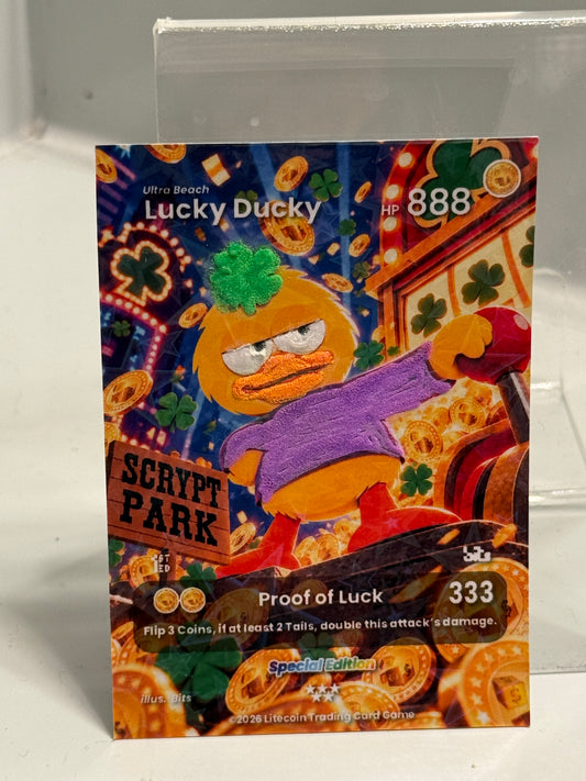 Scrypt Park Lucky Ducky SE GID (handmade)