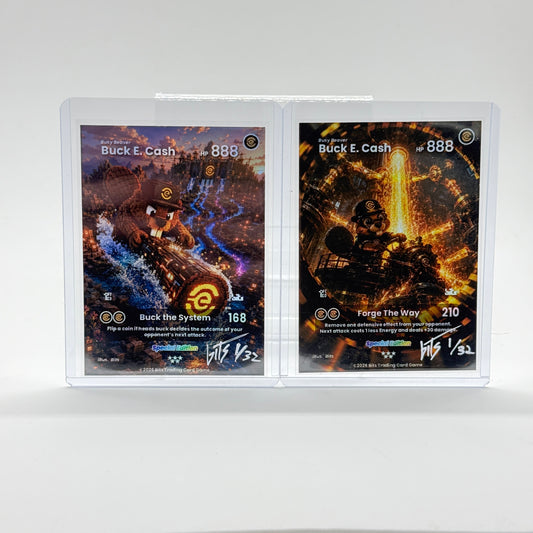 Buck E. Cash (set of 2 unslabbed)