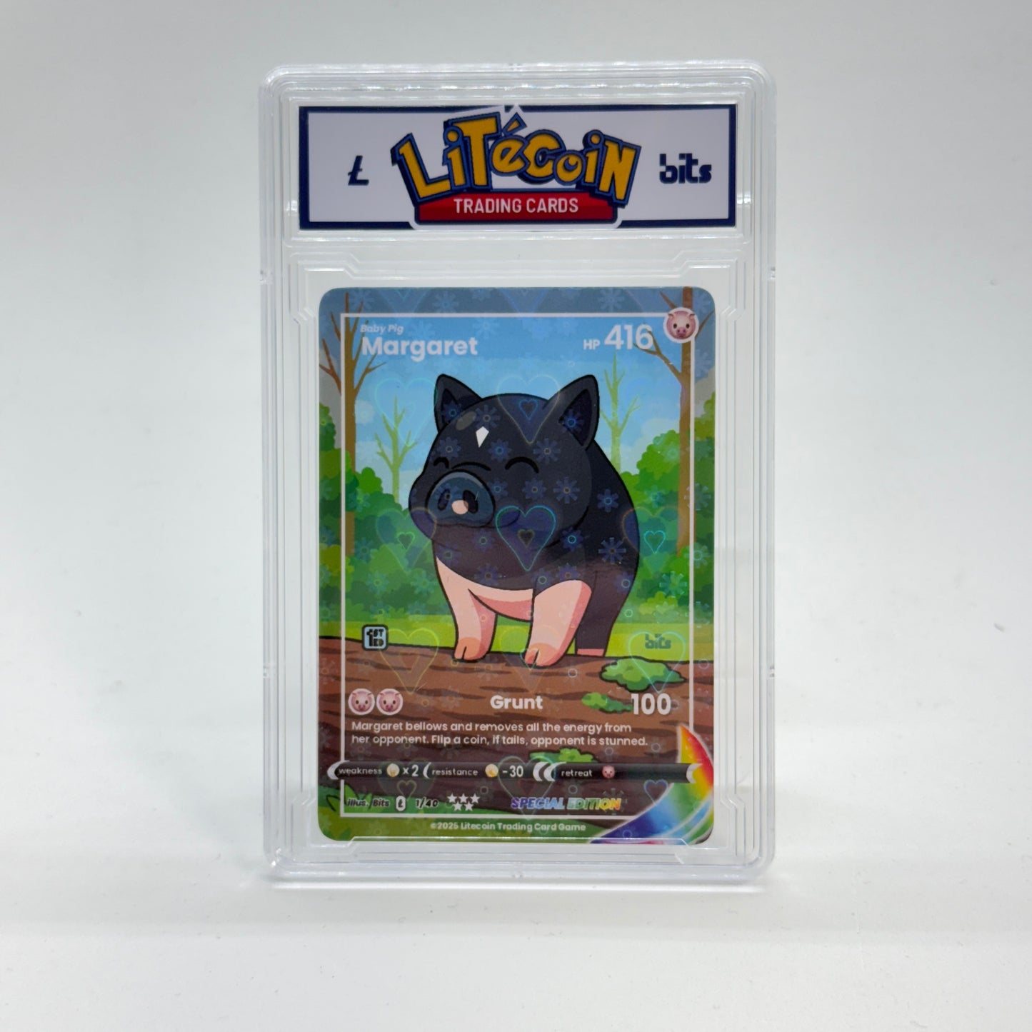 Margaret Standard Card (Heart Holo)